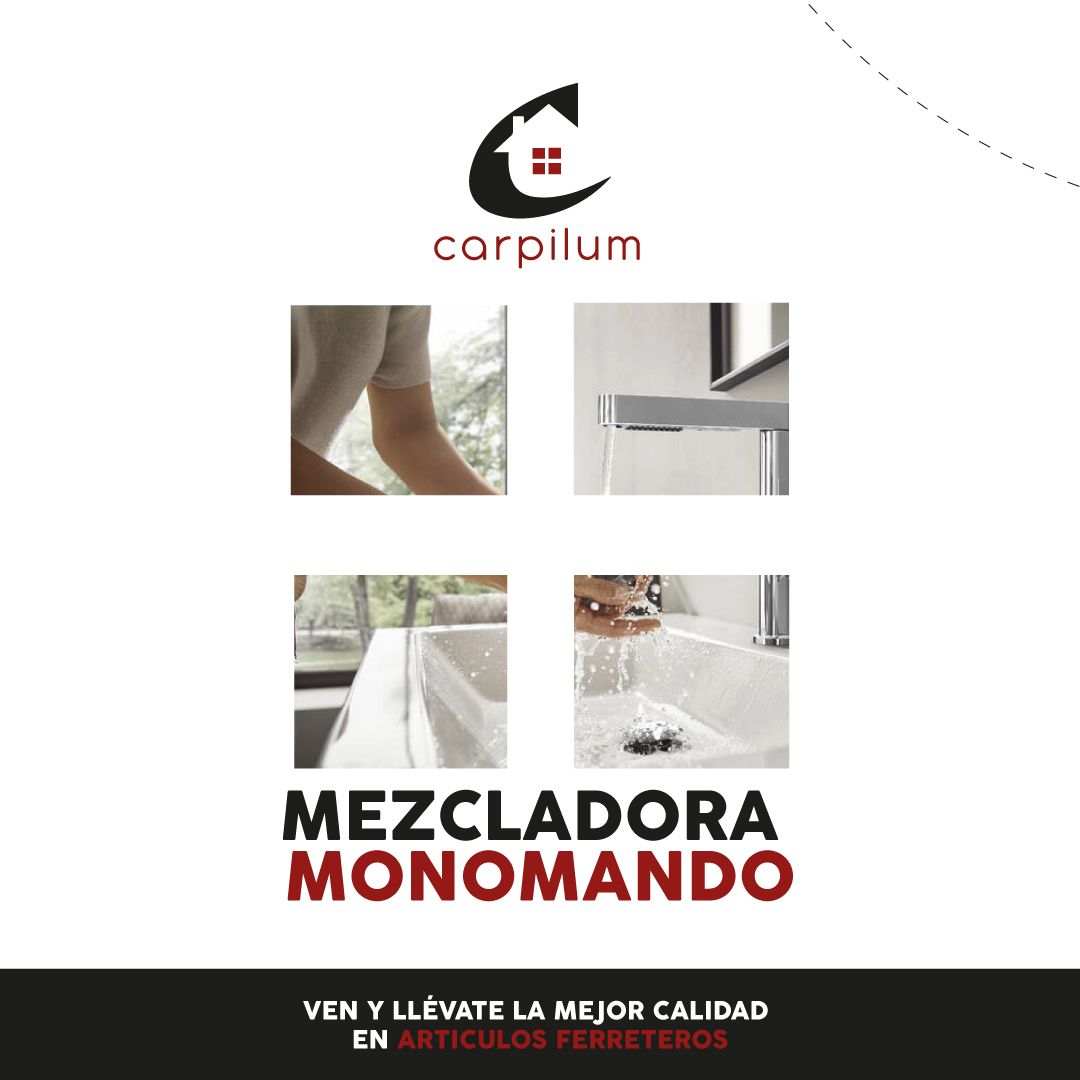 Mezcladora monomando — Artículos ferreteros