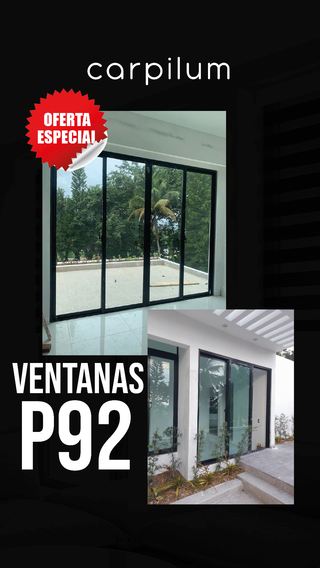 Ventanas P92 — Oferta Especial