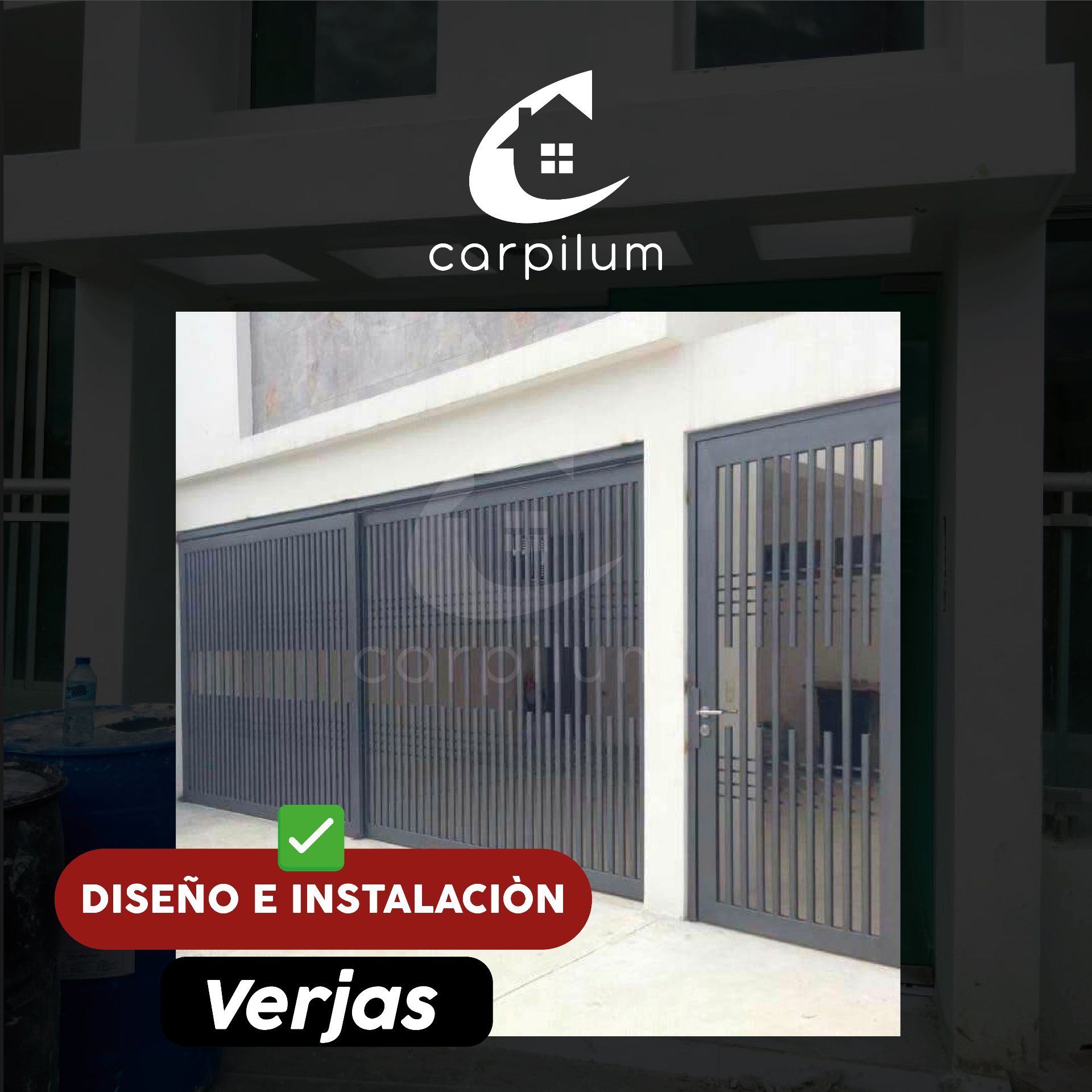 Verjas — Diseño e instalación